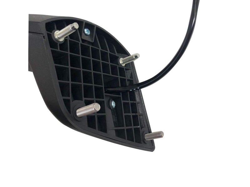 LONGLING Replacement Chrome Hood Mirror Fit Freightliner Cascadia 2018-onward (Black Driver (LH) Side) - Image 5